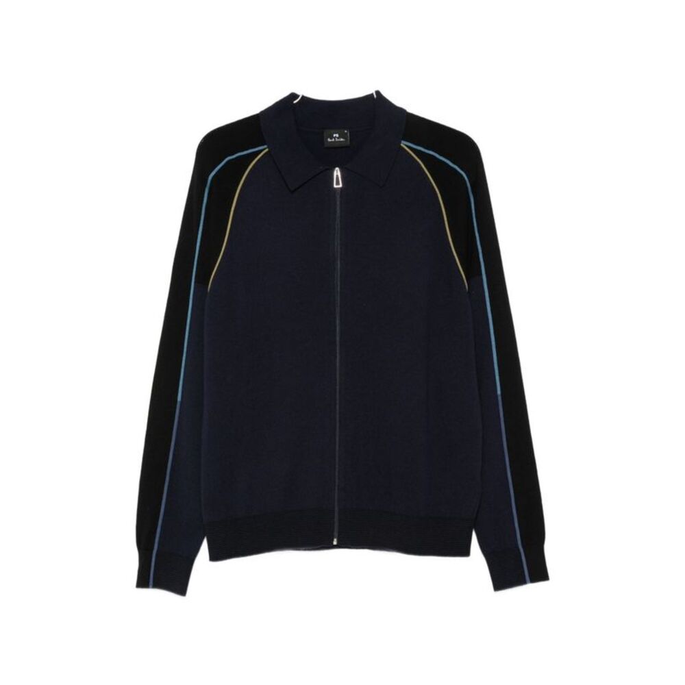 Ps Paul Smith Men Cotton And Wool Cardigan
